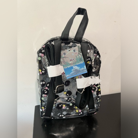 Studio Ghibli Spirited Away Soot Sprites Clear Mini Backpack - Picture 5 of 8